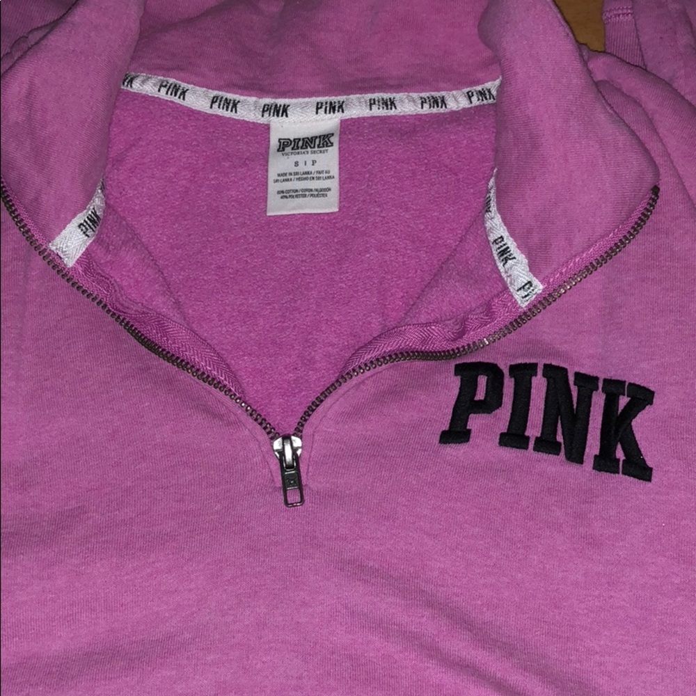 VS pink sweatshirt